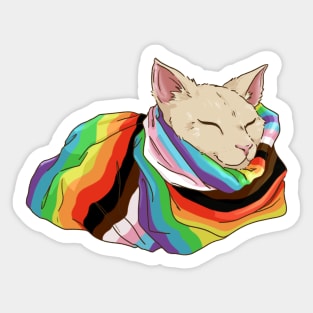 Pride Purrito Sticker